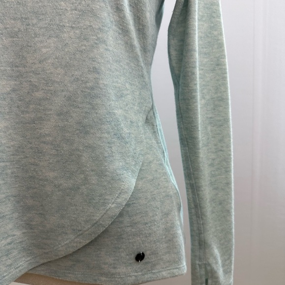 Brooks Pure Projects Soft Running Shirt Size Small Faux Wrap - Picture 3 of 8